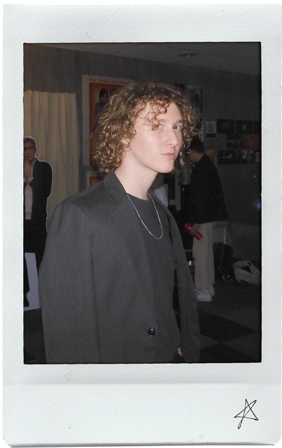 Polaroid Photo of Sebastian.